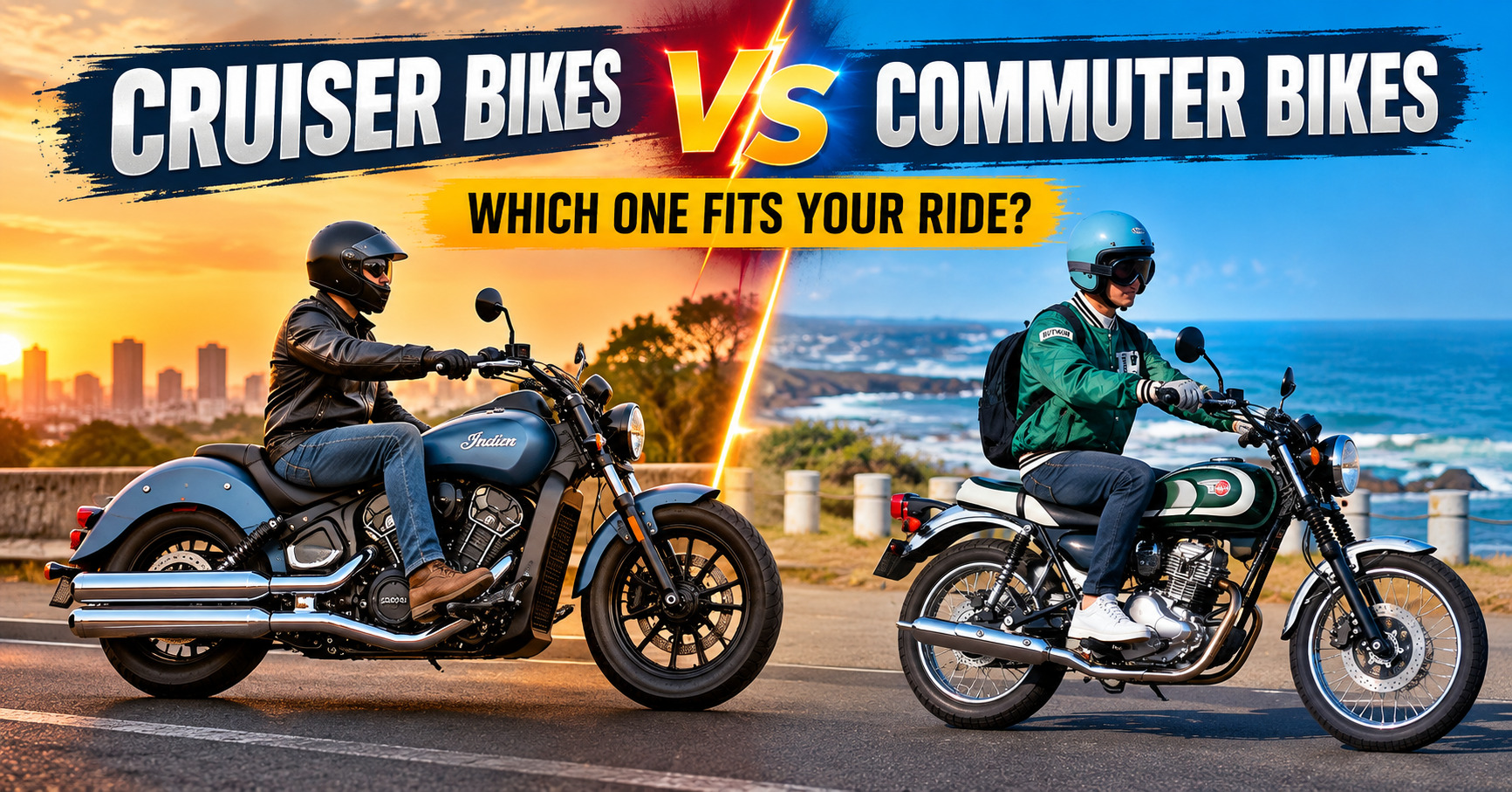 Cruiser Bikes vs Commuter Bikes: Which One Fits Your Ride?