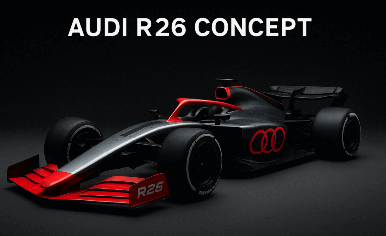 Audi R26 Concept: The Spectacular Preview Fueling F1 Excitement Ahead of 2026 Debut