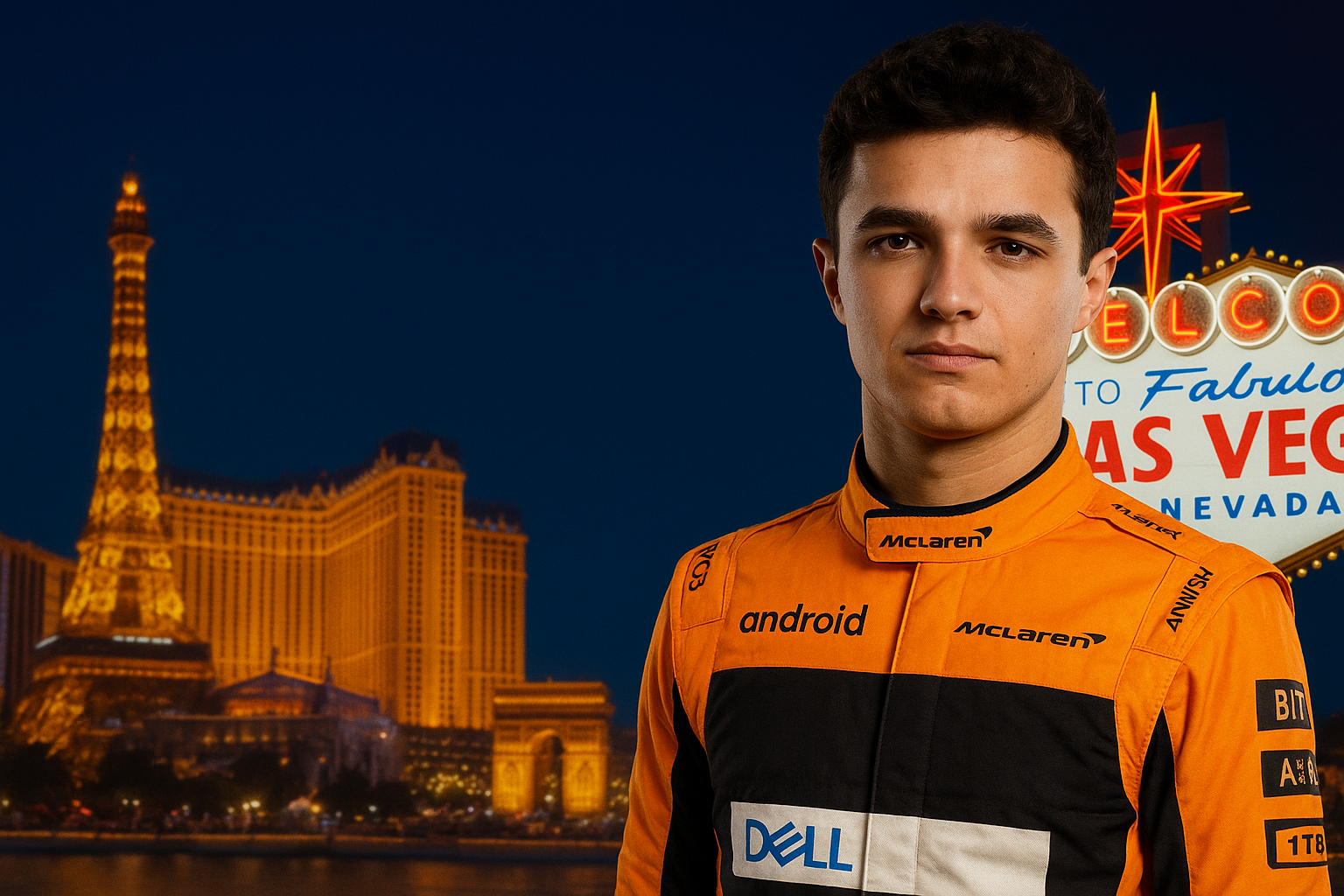 Will Las Vegas Crown Lando Norris as the 2025 F1 Champion?