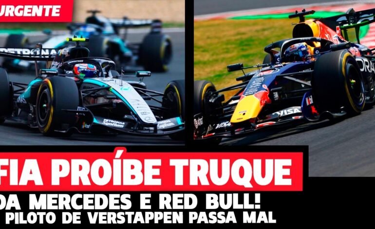 Mercedes and Red Bull Formula 1 cars on track as FIA clamps down on controversial engine loophole affecting performance.
