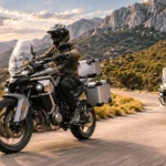 Adventure and touring bikes comparison showing different types of bikes in India for long-distance travel and varied road conditions.